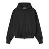Hanorac Bărbați Fear of God Essentials Hanorac Clasic cu Fermoar Complet Brodat Negru Vintage