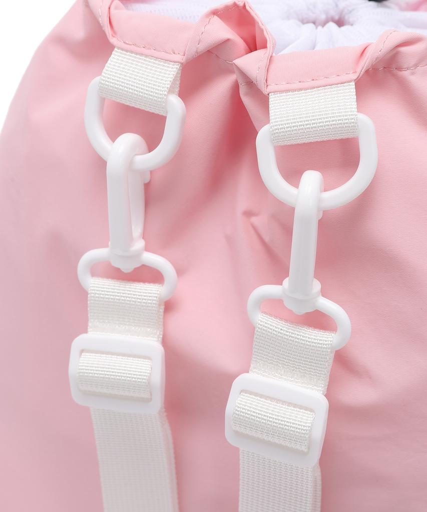 Roidesrois Drawstring Backpack (Pink)