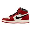 Air Jordan 1 Retro High OG GS Chicago Lost & Found Kids Sneakers Red Varsity-Red Black FD1437-612