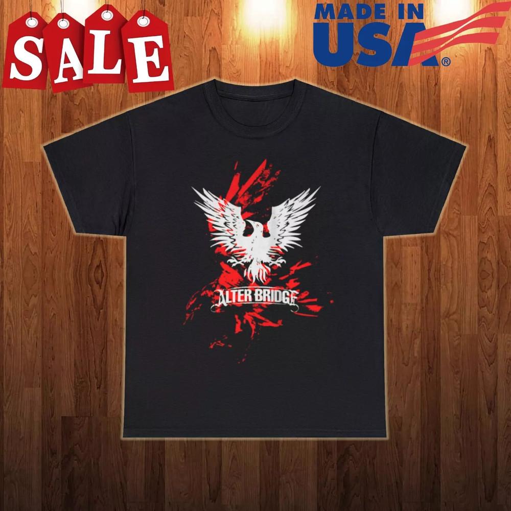 Alter Bridge Band blackbird T Shirt Full Size S-5XL Unisex T-Shirt L