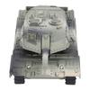 Tank Model Toy with Sound Light Effect Alloy Decoration 360 Degree Rotation Tank Action Model J48 3