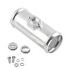 2.5" 63mm Aluminum Flange Pipe with Adapter Fits For Jetta Golf Beetle A4 MK4 1.8T Map Sensor Flange