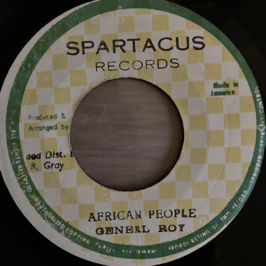 

[USED] Generl Roy/African people REGGAE ROOTS