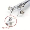 6825 Watch Pliers Watch Spring Bar Plier Tool Kit Tweezer Removal Strap With Screw Adjustment Length Size Replacement Repair
