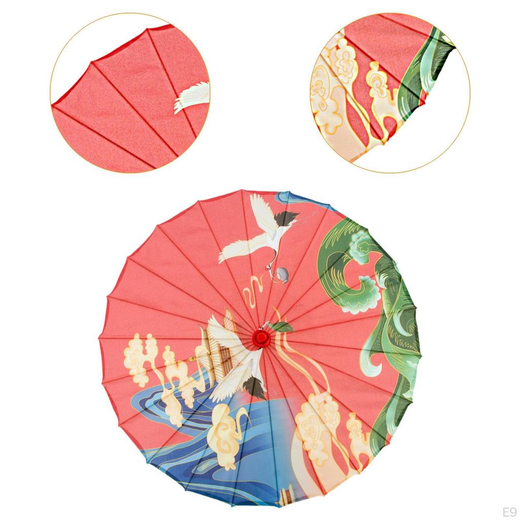 Chinese Oil Paper Umbrella, Parasol for Dance Party Girl Props