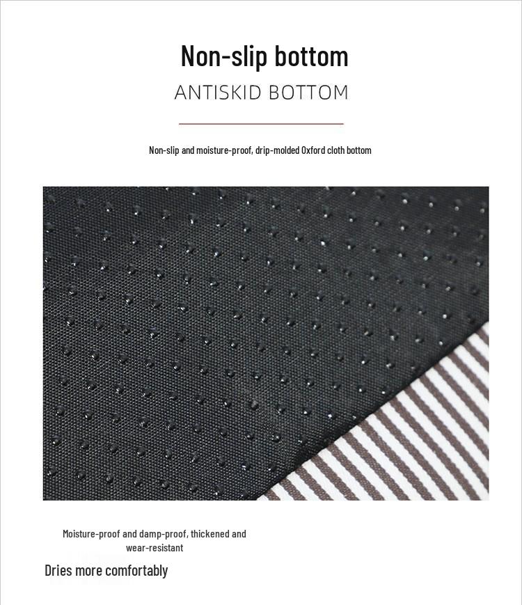 Universal All-Season Car Rear Seat Dog Bed: Removable, Washable, Handbag-Style Design.