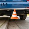 Truck Towing Hitch Plugs Traffic Cone Trailer Cover, Funny Cone-Shaped Ball Cap, Tow Protector UV-Resistant Protective Cover for Balls, SUV Accessory
