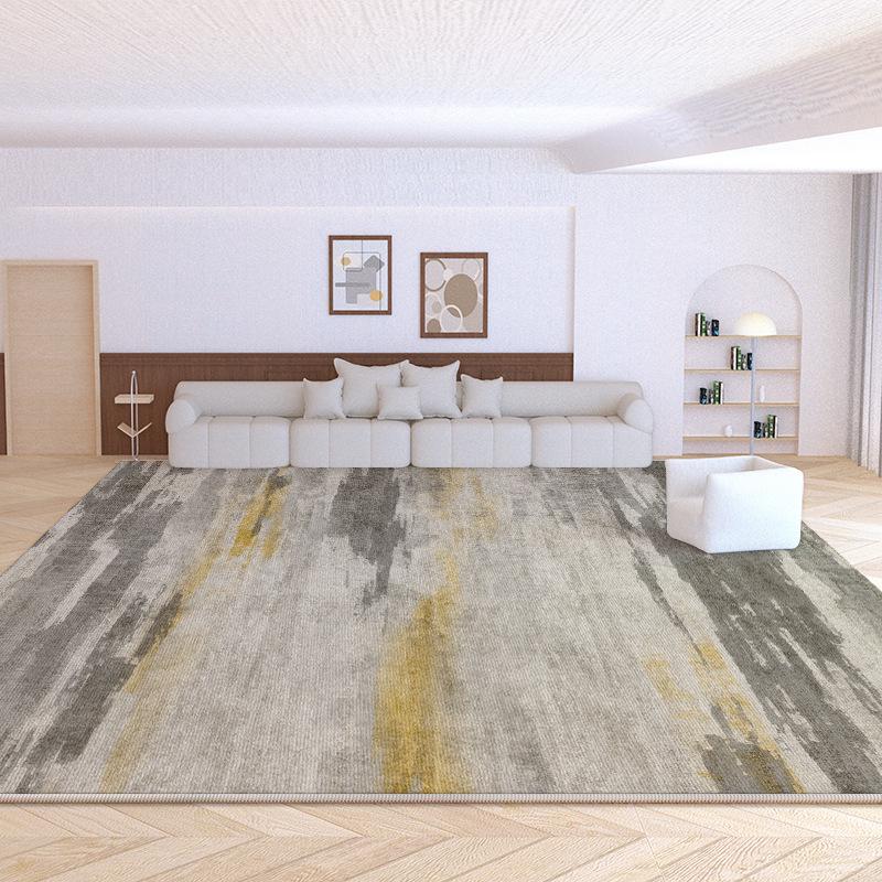 Wabi-Sabi Loop Pile Carpet: Non-Slip Living Room, Bedroom, Porch, or Coffee Table Mat