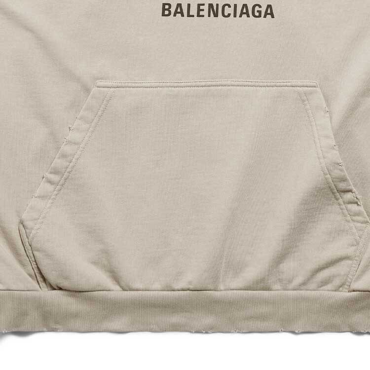 Balenciaga Sweatshirt Unisex Khaki 767877TQVB79763