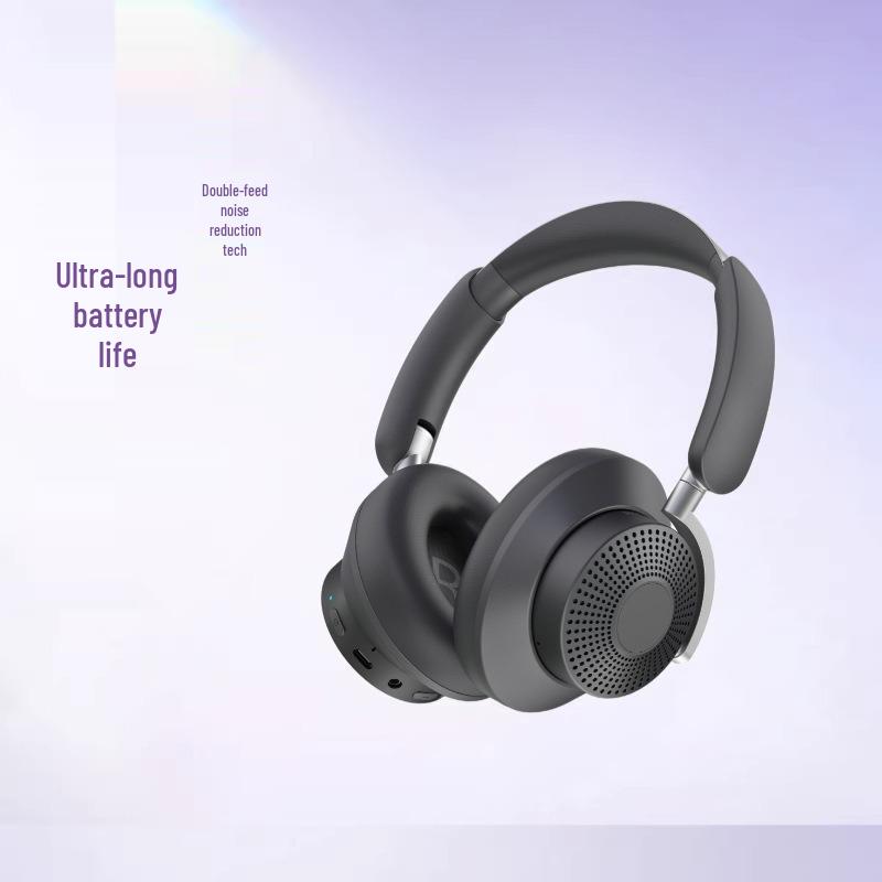 2026 Best-Selling Dual-Feed Noise-Cancelling Over-Ear Bluetooth Headphones for Apple & Huawei - Super Long Battery Life