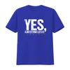 Yes Im Visually Impaired Visual Impairment T Shirt For Men And Women With Funny Blindness Design Humorous Appeal vintage homme