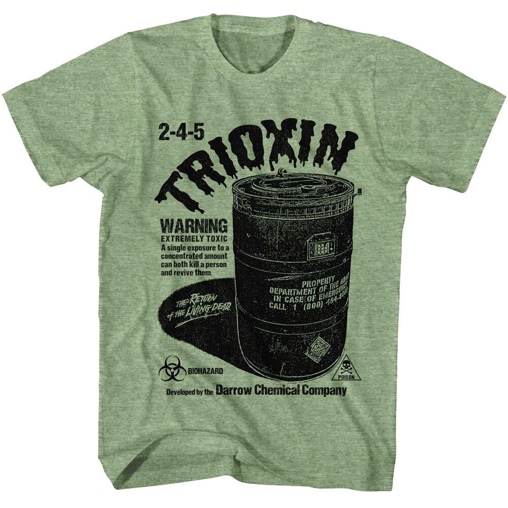 Return of The Living Dead Trioxin Toxic Waste Men T Shirt L