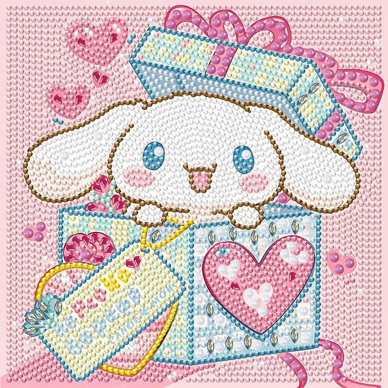 Special-Shaped Diamond Sticker Diamond Painting Diy Pearl Diamond Full Diamond Painting Sanrio Handmade Decorative Painting Material Package Cartoon PK001