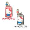 Hatayama Shoji Sanrio Smart Key Face Hello Key Smart Key Key Case with Character Key H9 x x 34203834 Case, Kitty, Red, Case, Compatible, Carabiner,
