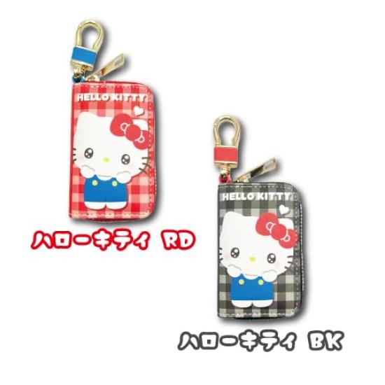 Hatayama Shoji Sanrio Smart Key Face Hello Key Smart Key Key Case with Character Key H9 x x 34203834 Case, Kitty, Red, Case, Compatible, Carabiner,