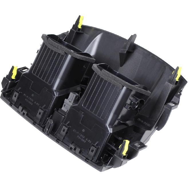 ApplianPar Center Console Dashboard AC Outlet Air Vent Panel with Clock Dashboard Duct Outlet Vent Assembly for Toyota Corolla 2009-2013 Replace