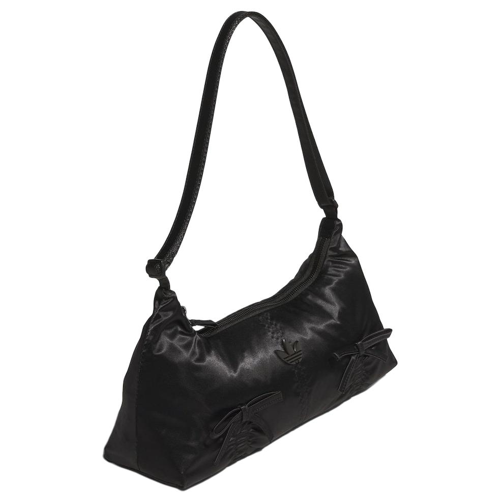 New Adidas Originals Polyamide Shoulder Bag, Baguette Bag, Handbag, Shoulder Bag Trumpets Women's Black KC2770