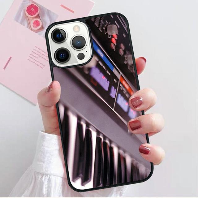 Synth Synthesizer Pattern Coque Shell For iPhone 17 Air 15 16 14 13 12 Pro Max 11 Pro Max Plus Phone Case Cover