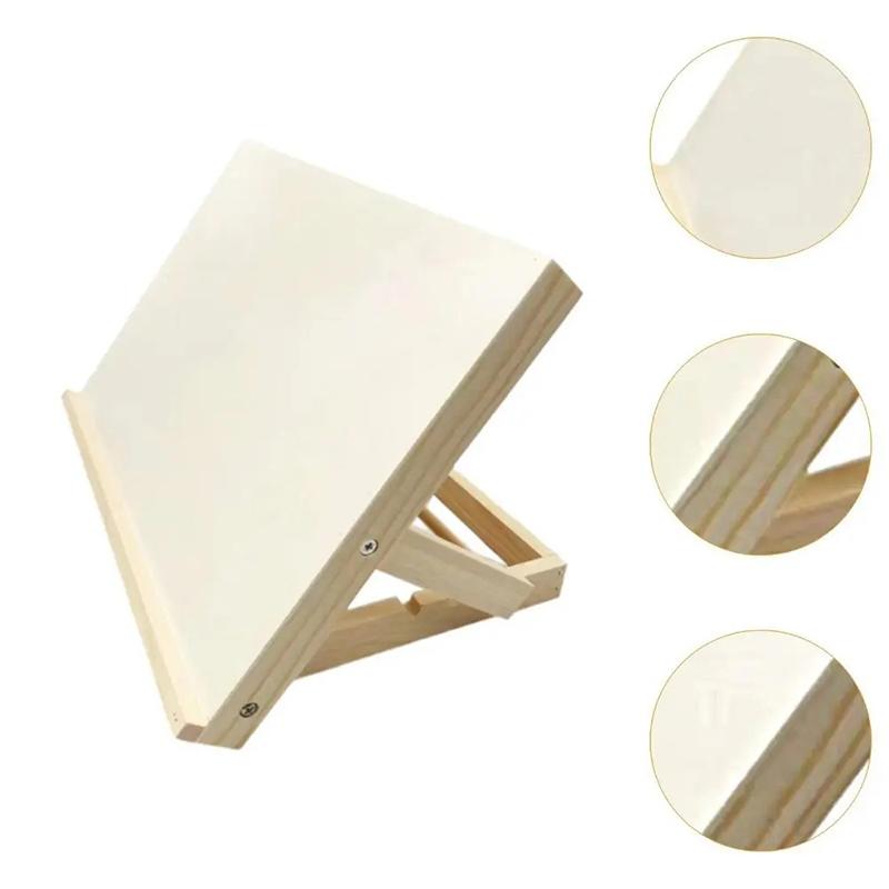 Skládací stolní stojan Lehký přenosný dřevěný kreslicí stojan Umělecká potřeba Nastavitelná skicovací malířská deska Studenti Umělec