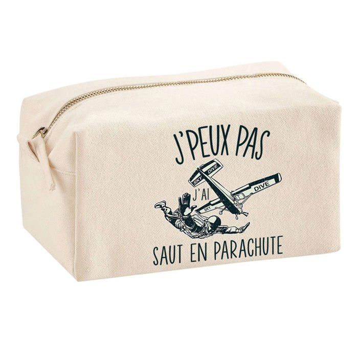 Multifunction Pouch I Can't Parachute Birthday Gift Personalized Idea | School Pouch Office Supplies