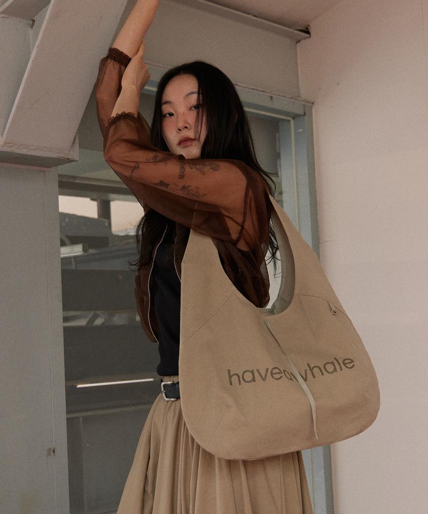 Haveawhale Cotton Eco Bag(Lk)
