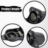 Trailer Accessories 12V Management Durability Boat Professional Practical Auto RV Truck Replacement Waterproof Premium 3 Pin