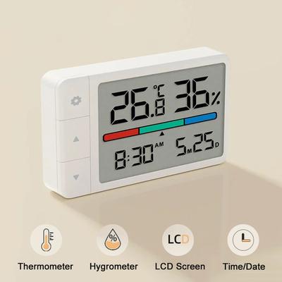 MiaoMiaoCe Intelligent Thermometer Hygrometer Meter Multi Clock Digital Display Weather Station Sensor for Home