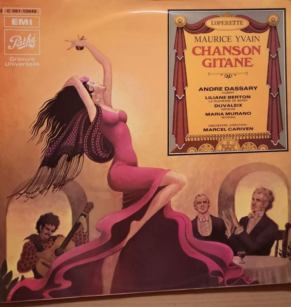 

LP Record MAURICE YVAIN Chanson Gitane 2C05110846 PATHE 1972 France Classical Used
