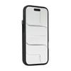 For iPhone Air Case TPU + PU Leather Hardware Decor Phone Cover with Card Holder