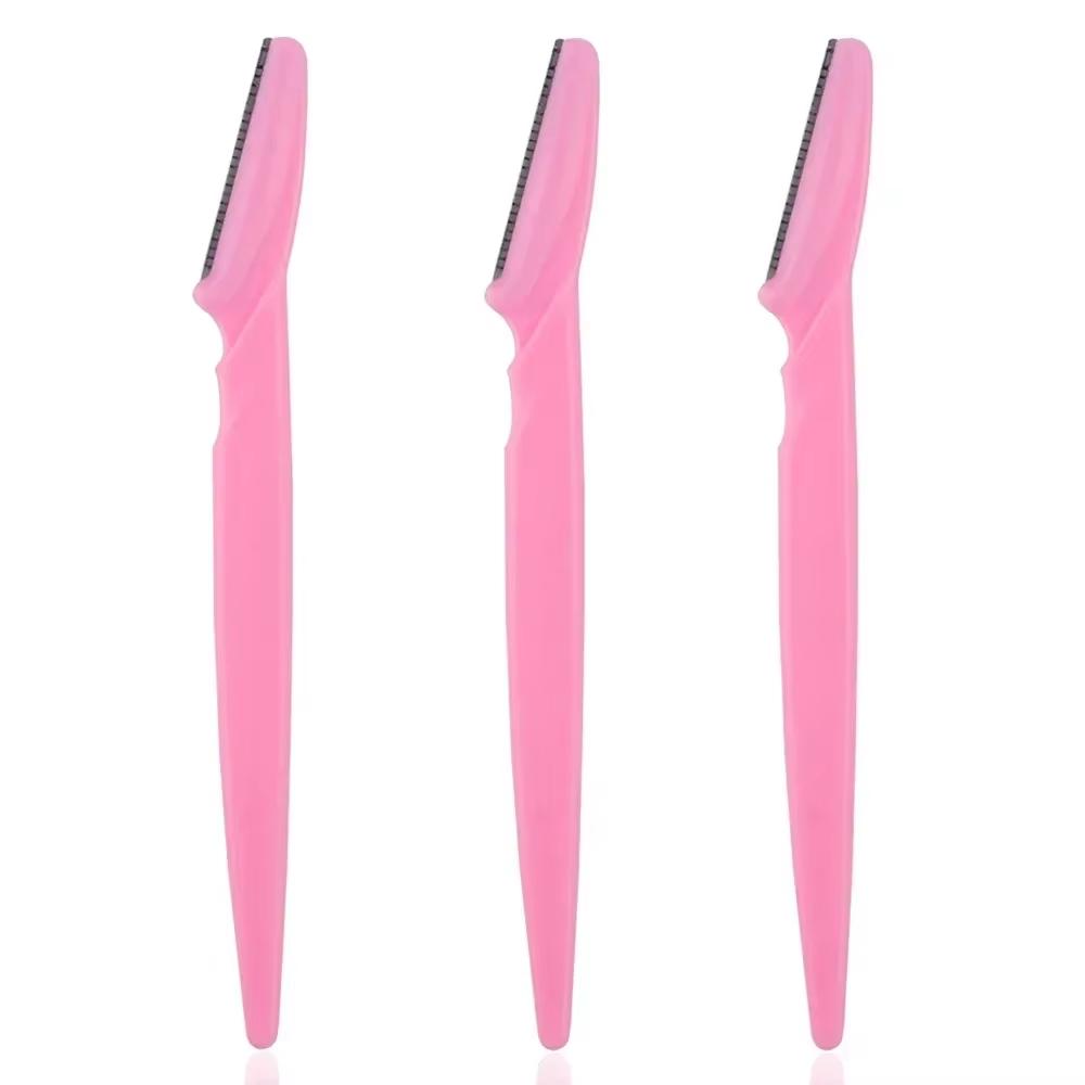 Herramientas de Maquillaje Cuchillos Recortadores de Cejas Afeitadora Facial Portátil Depilador Cortador Depilación de Cejas Depilación Facial Afeitadora de Ojos Cuchillas