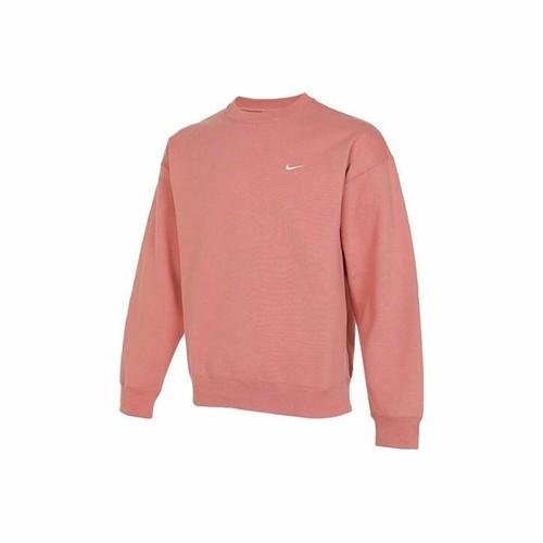 Nike solid color crewneck loose pullover long-sleeve sweatshirt for men EU XXL