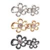 6PCS Flower Waist Tightening Button For Jeans Pants No Sewing Waist Fasteners Reusable Waist Shaper for Loose Trousers
