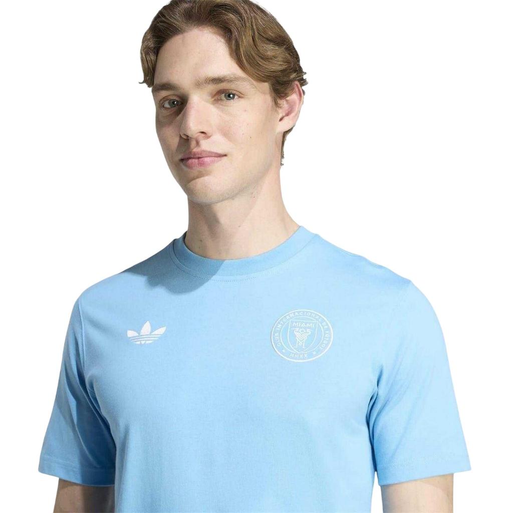 adidas Mens Inter Miami CF Cotton T-Shirt
