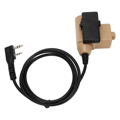Para U94 PTT Adaptador de Cabo de Áudio Bidirecional Compacto Portátil Substituição para Baofeng UV 82 UV5R UV5RE