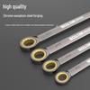 Torx Ratchet Wrench Set, Allen, Manual, Bi-directional, Multi-tooth, Double-headed, 72 Nickel, Fast Torx Type.