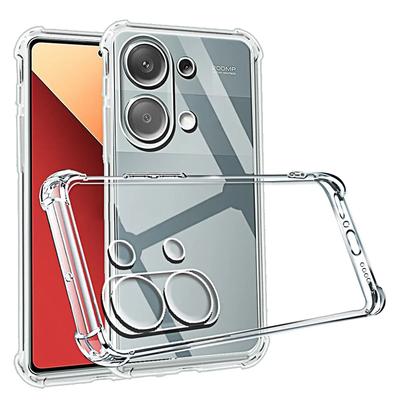 Crystal Clear Airbag Shockproof Case For Xiaomi Redmi Note 13 12 13 Pro Plus 12S 4G 5G Soft TPU Back Cover Shell