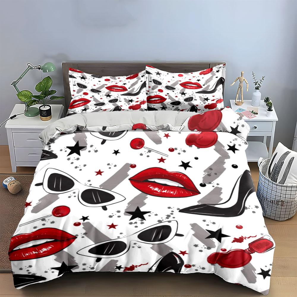 Fashion Accessories Set Decor Multiple Sizes Kid'S And Adults' Bedroom Exquisite 3Pc Bedding Set, Gift