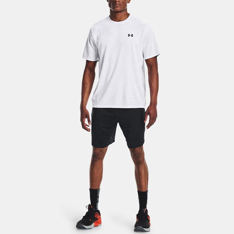 Under Armour Breathable Quick-Dry Casual Fitness Training Shorts Men shorts Black 1366163-001