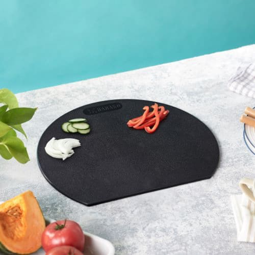 Advanced Door HANAKO Elastomer Cutting Board, Black