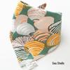 Pure Cotton Baby Drool Bib: Double-Layer Triangle Scarf with Snap Closure, Anti-Spit Up for Newborns