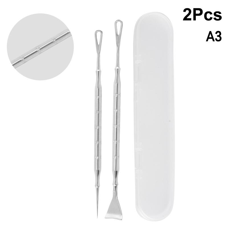 Blackhead Acne Remover Pimple Popper Tool Acne Needle Removing Hair Follicle Cleaning Whitehead Nose Face Blemish Extractor