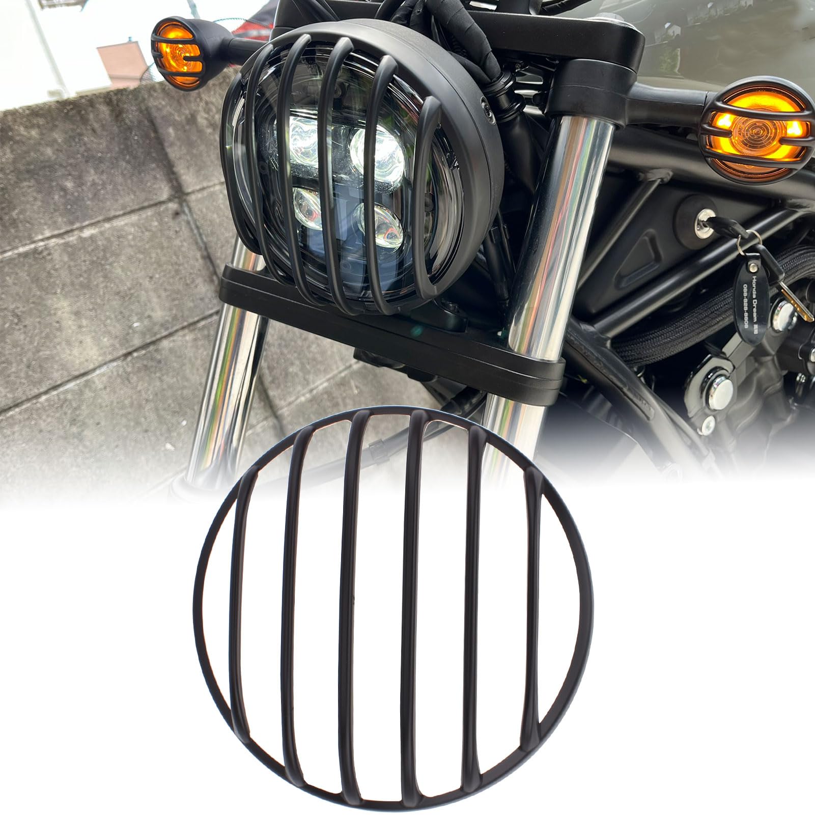 

Midimttop Накладка на решетку передней фары Передняя Задняя Поворотник Линза фары Крышка фары Индикатор