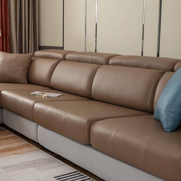 Buy PU FauxLeather Sofa Seat Cushion Cover Waterproof Removable