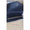 Used Louis Vuitton long wallet black beautiful item