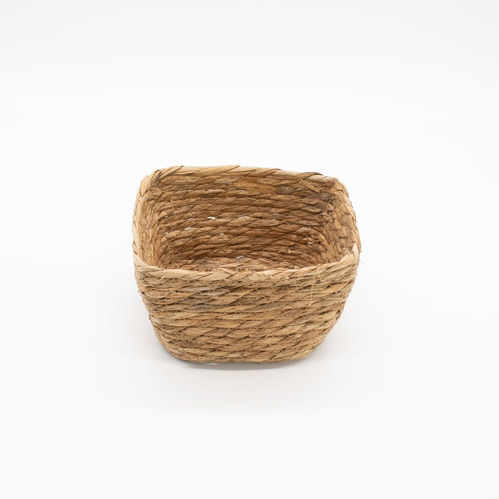 Seagrass Square Baskets – Natural – Set of 3