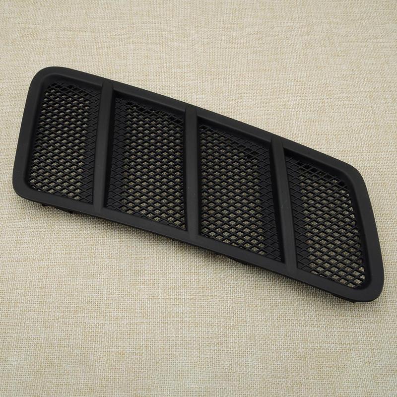 1668800105 1 Pair Upper Front Hood Bonnet Grille Grill Vent Cover Trim ABS 1668800205 Fit for Mercedes Benz W166 GL ML 2012-2015