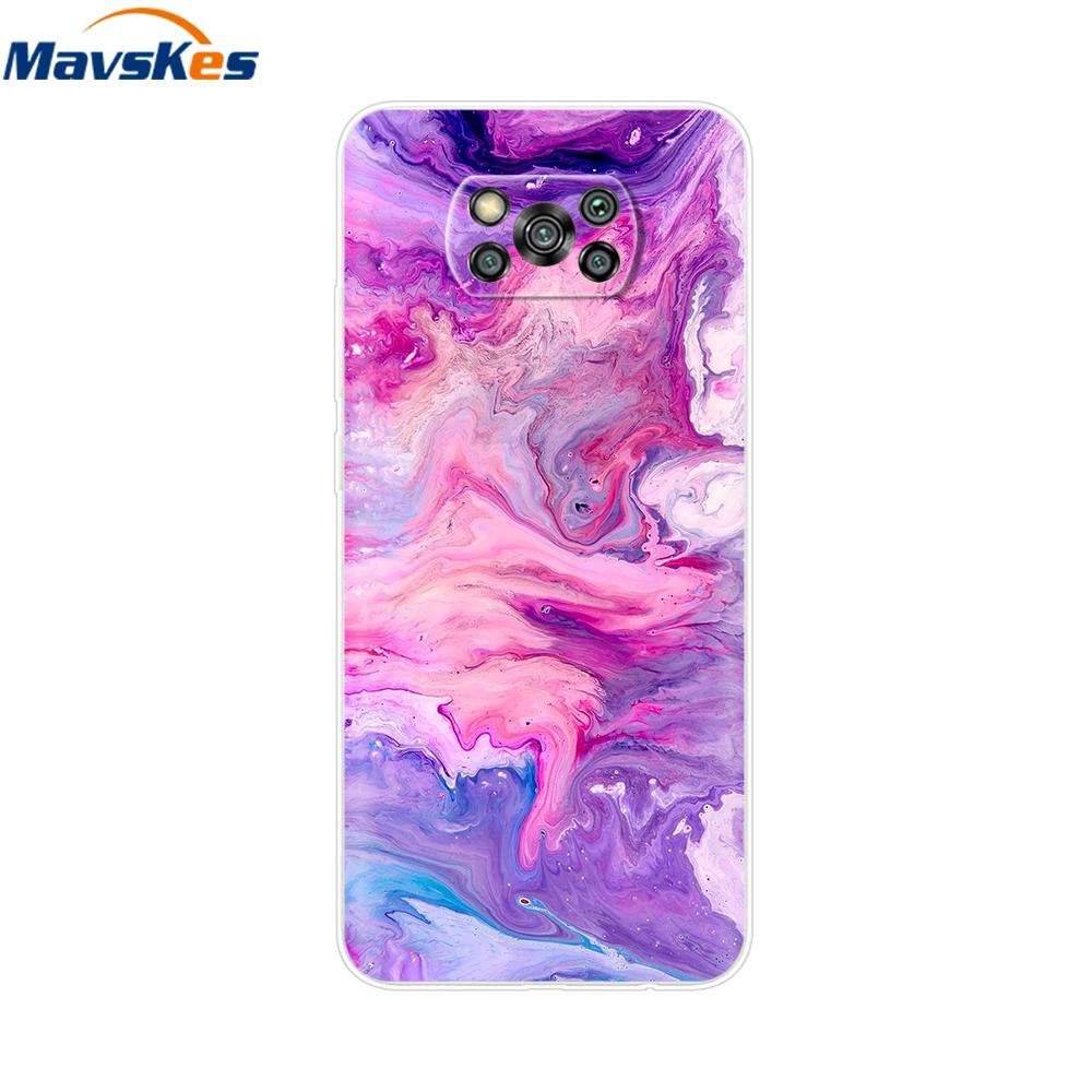 Pour Xiaomi POCO X3 Coque Pour Poco X3 Pro NFC Silicone Souple Arrière Pour Poco X3 POCOX3 X 3 NFC 6.67'' Fundas Coques Coque Pare-chocs