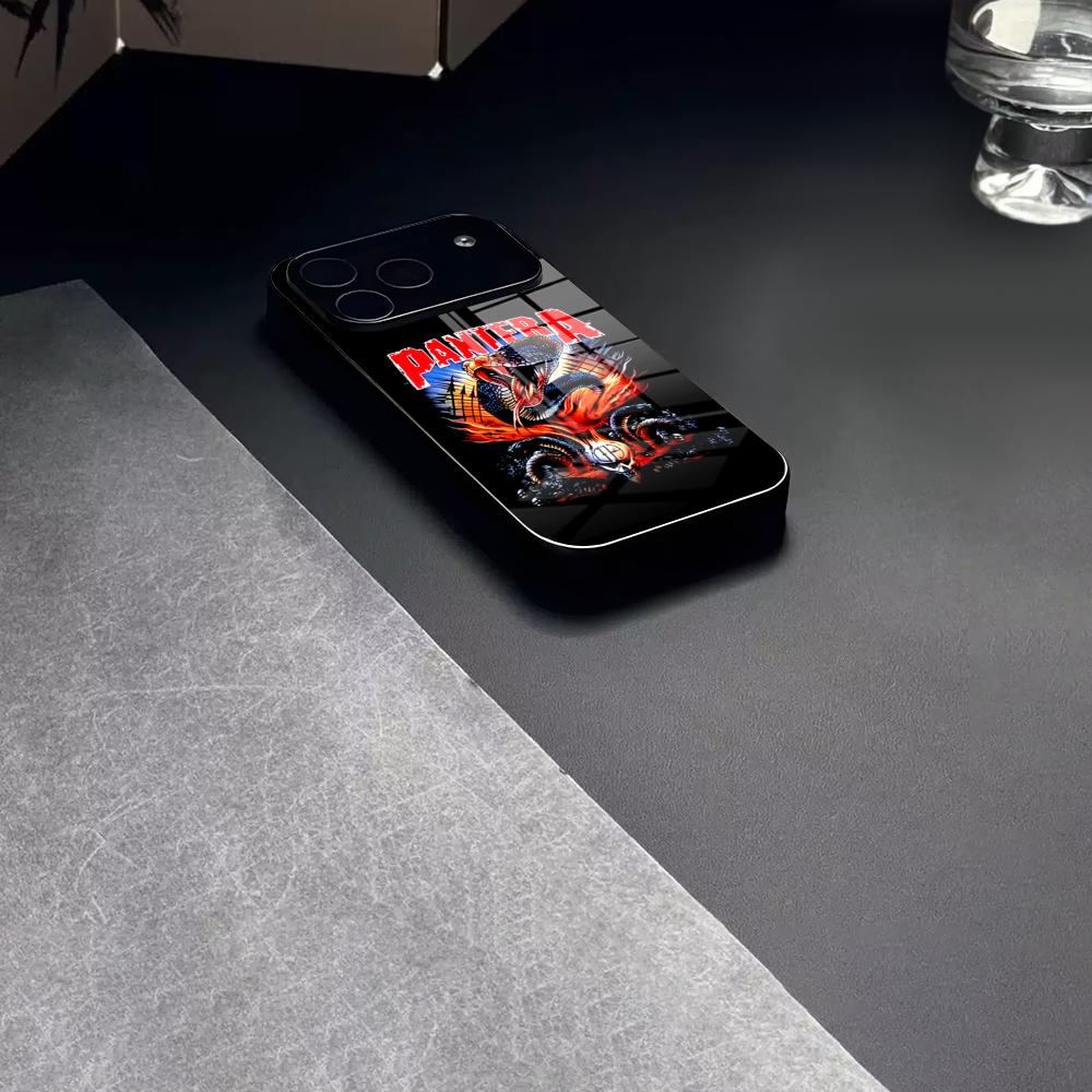 Rock Band Music P-Pantera Phone Case Tempered Glass For IPhone 17 15 16 14 12 13 11 Pro XS Max Plus Mini Cover