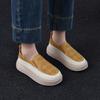 Hollow Hole Casual Shoes Women's 2026 Summer New Soft-soled Retro Rocking Shoes Low-top Heightening Lightweight Single Shoes Women