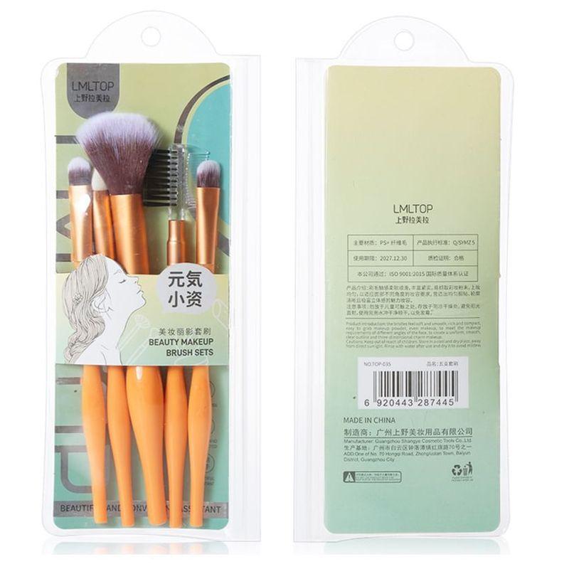 Jesireca - Set of 5: Makeup Brush